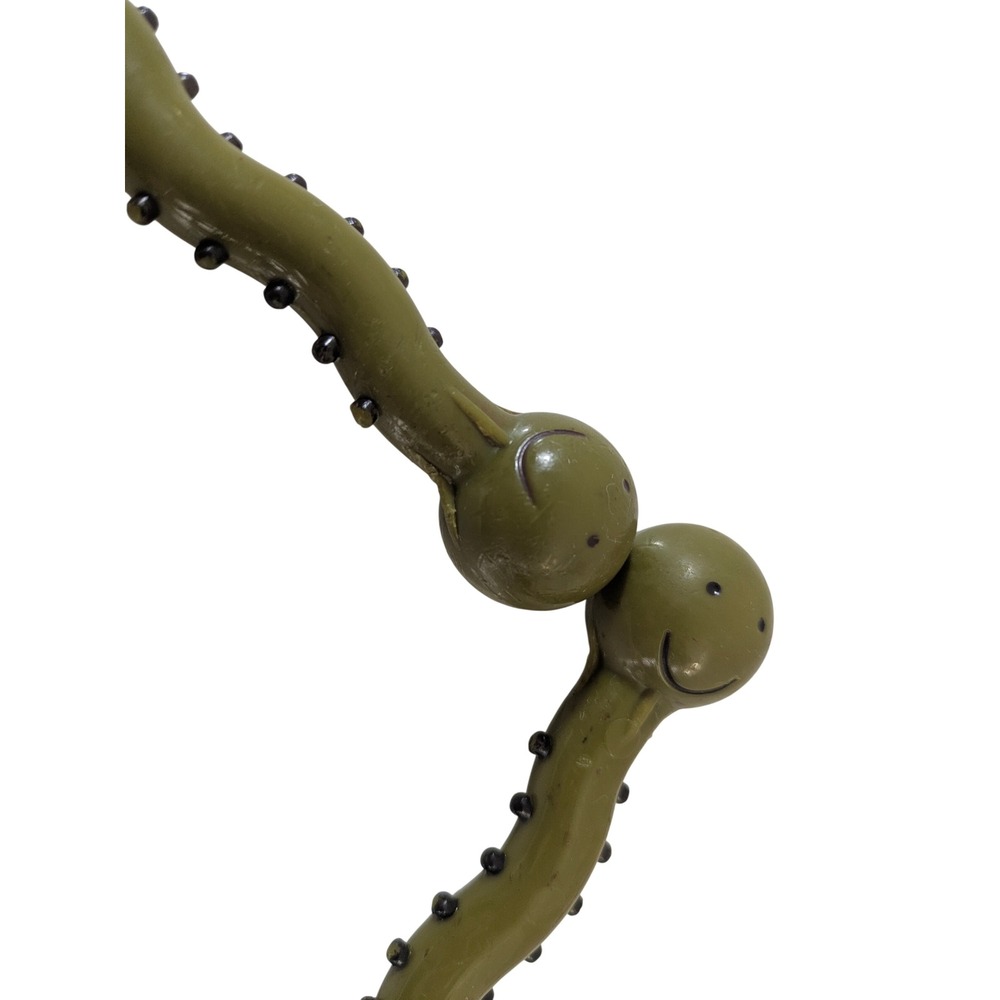 Battat Caterpillar Toy Drumsticks Green Black Set 2 Striped‎ Handle Replacement - Picture 3 of 6